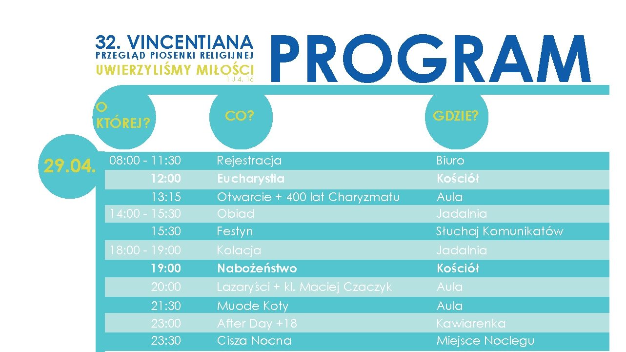 Read more about the article Program Vincentiany 2017